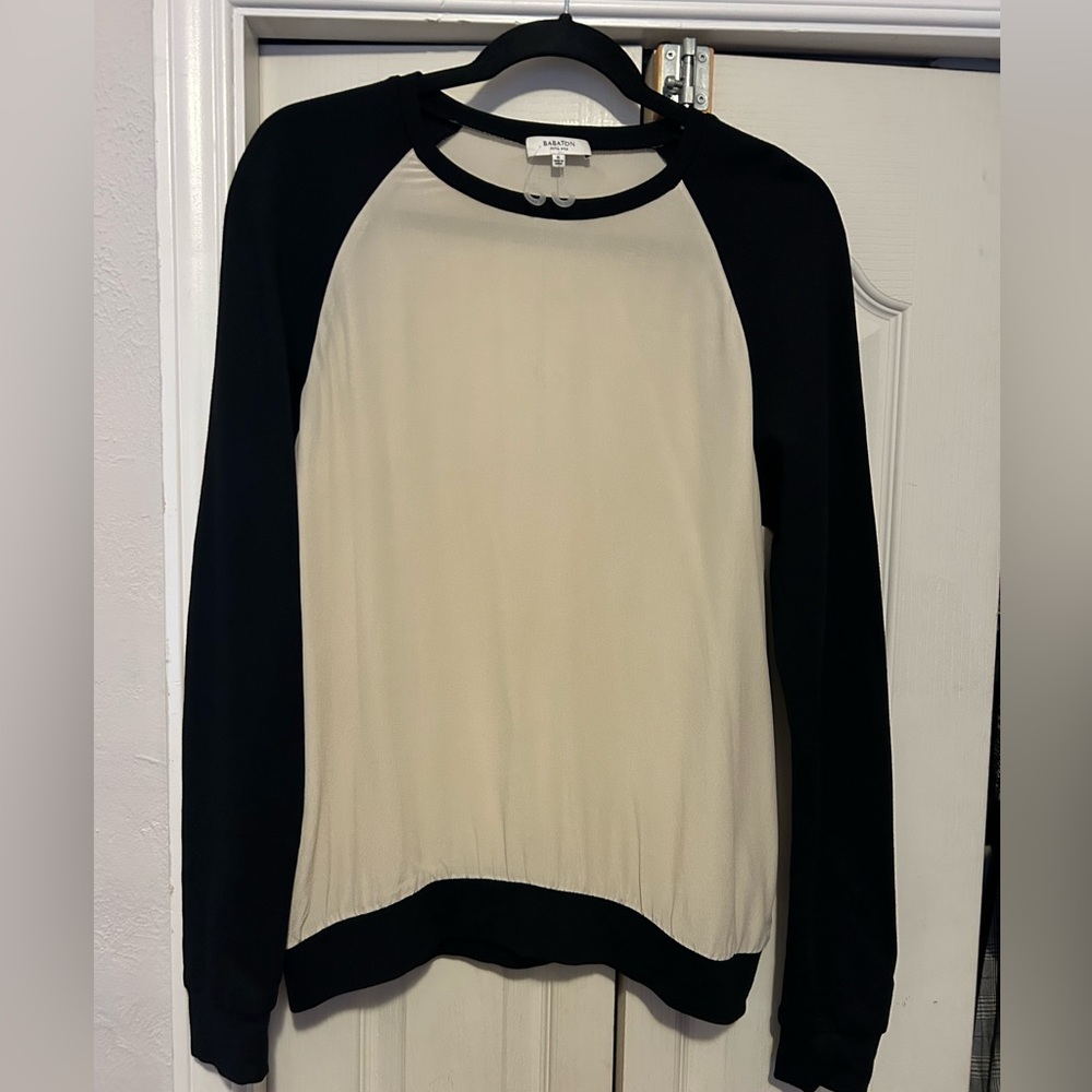 Babaton aritizia silk top
